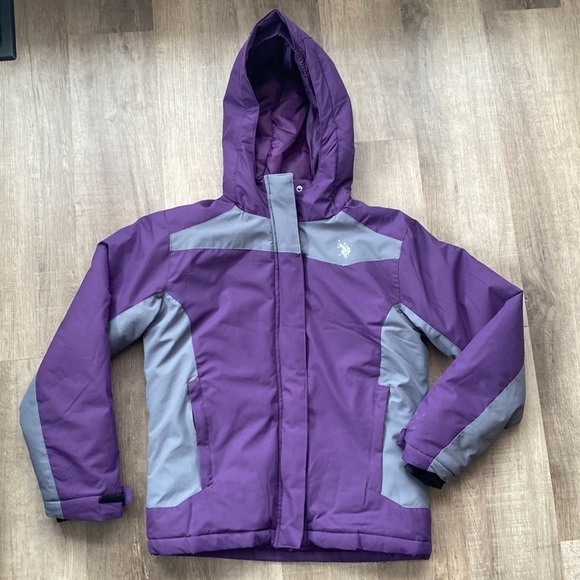 U.s POLO ASSN. Winter Coat Girls 10 - Picture 1 of 8
